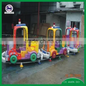 Carnival Rides Kids Fun Games Electric Cartoon Track Train thumbnail-6