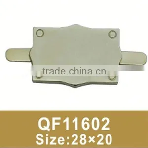 Shape Metal Logo Tag Snap Hook for Handbags thumbnail-1