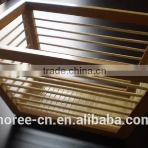 Handmade Superb Bamboo Storage Basket for Home Use With Cotton Liner thumbnail-5