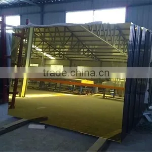 4mm 12mm Bronze , Gray , Dark Blue , Dark Green Color Coated Colored Glass for Window and Door thumbnail-1