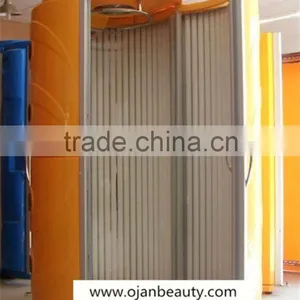 Commerical Stand up Tanning Bed Orange Vertical Skin Solarium Tanning Bed thumbnail-6