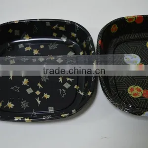 Disposable Packaging PS Plastic Sushi Take Away Box Sushi Box With Clear Lid thumbnail-2