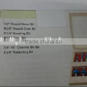 38pcs Wood Router Bit in Wooden Box thumbnail-3