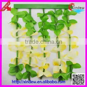 Plastic Window Curtains Leaf Curtain Decorations for Living RoomXDCZ-004 thumbnail-1