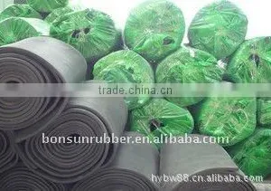 Fire Resistant Black Rubber Sheet Roll thumbnail-1