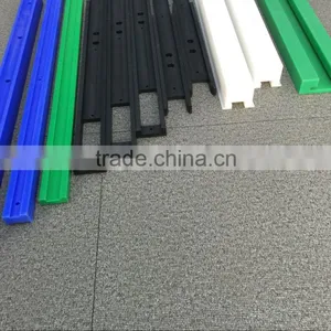 Plastic Sheet Uhmwpe Buffer Strip/adjustable Rail Slide Rail/UHMW PE Chain Guide thumbnail-1