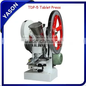 Small Tablet Pill Press Machine TDP-5 thumbnail-1