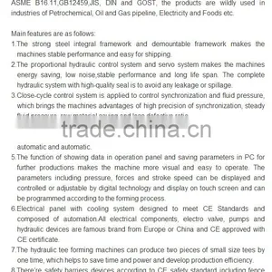 Tee Cold Forming Machine YLST500 thumbnail-4