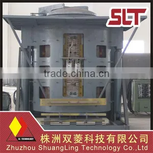 Induction Metal Electric Melting Furnace With Stainless Steel Furnace Body for Sale thumbnail-2