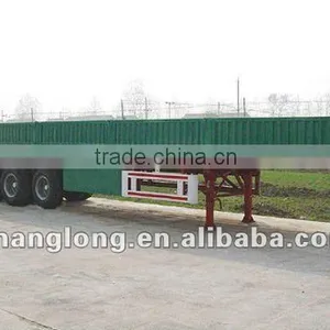 China Manufacturers 3 Axles Low Bed Semi-trailer On Sale thumbnail-1