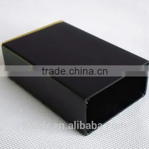 Decorative Black Anodized Top Quality Aluminium Waterproof Case Aluminum Profile thumbnail-1