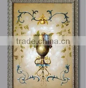 Classical Home Antique Decorativ Solid Wood Frame Oil Painting thumbnail-1