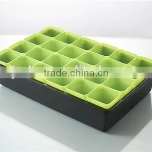 Plastic 24 Divided Plant Flower Pots thumbnail-3