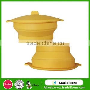 Food Grade Unbreakable Microwave Safe Silicone Bowls thumbnail-5