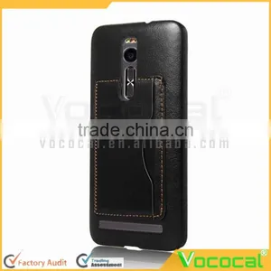 Lichee Pattern Stand Case for 5.5 Inch ASUS Zenfone 2 ZE551ML Black thumbnail-1