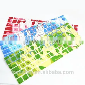 Factory Price Wholesale Injection Molding Waterproof Silicone Keyboard Cover for Macbook Air thumbnail-6
