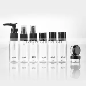 Travel Bottles for Makeup Cosmetic Toiletries Liquid Containers Leak Proof Portable Travel Accessories(Transparency) thumbnail-2