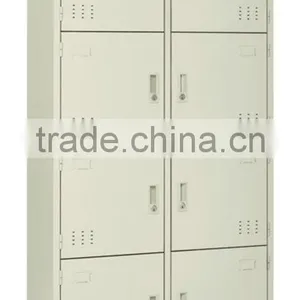 2014 Hot Sale 8 Door Storage Bin Steel Locker,High Quality Cold Plate Used Steel Locker Storage Cabinet thumbnail-1