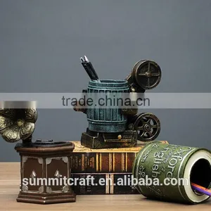 Phonograph, Telephone, Camera, Projector Personalized Table Pen Holder thumbnail-2