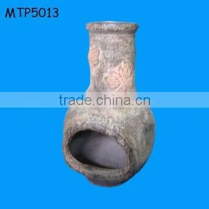 Indoor Clay Firepit thumbnail-1