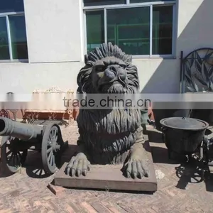 Decorative Garden Cast Iron Lion thumbnail-1
