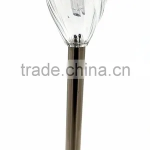 6pk Stainless Steel Solar Garden Lawn LED Path Light thumbnail-1