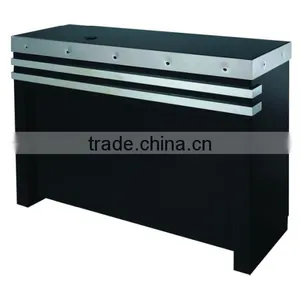 Nail Salon Reception Desk Solid Wood Office Table Design Receptionist Table F-C31 thumbnail-1