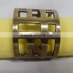 Brass Napkin Rings,Napkin Ring,Metal Napkin Rings,Designer Napkin Rings thumbnail-1