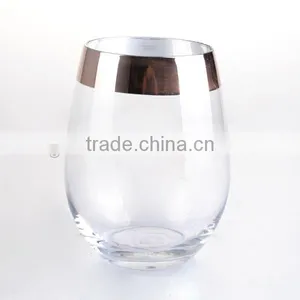 Rose Gold Electroplating of Mouth Wine Decanter thumbnail-3