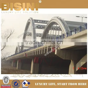 To Install the Integrally Completed Inland River Landscape Bridge,BISINI New Design for Steel Structure Bridge(BF08-Y10048) thumbnail-5