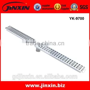 Long Square Stainless Steel Shower Floor Drain thumbnail-2