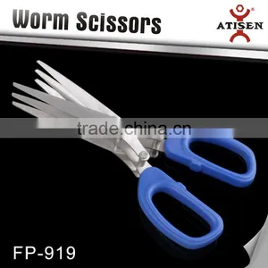 2017 New Style Stainless Steel Worm Scissors FP-919 thumbnail-3