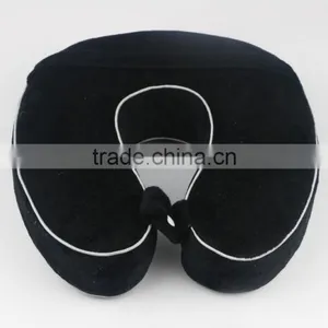 Therapeutic Memory Foam Travel & Neck Pillow - Washable Micro-Fiber Cover thumbnail-1