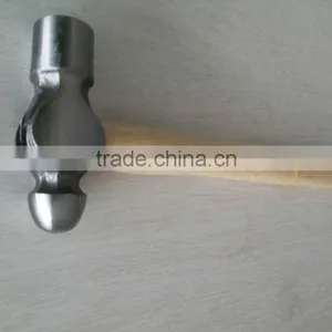 1lb 45# Carbon Steel Forged Ball Pein Hammer thumbnail-5