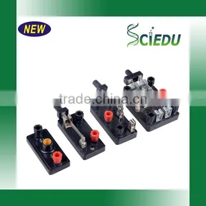 Physics Electricity Experiment Single Knife Double Throw Switch thumbnail-1