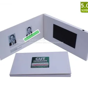 5″ White Card Video Brochure thumbnail-1