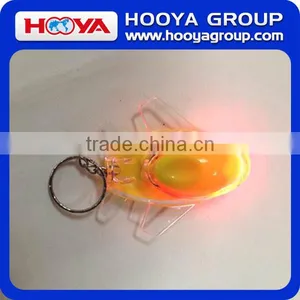 12pcs Plane Shape LED Light Key Chains thumbnail-1
