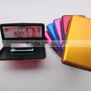 RFID Security Large Aluminum Wallet/Long Credit Card&Cash Holder thumbnail-4
