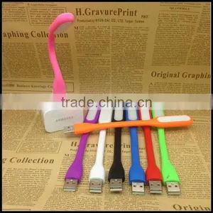 China Supplier New Idea LED Light USB Portable and Convenient Manufacturer/OEM Candy Color USB Reading Lamp for Sale thumbnail-1
