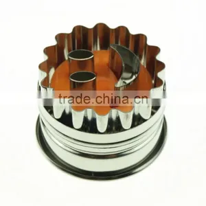 47074 Cake Pan Smile Shape Cookie Cutters Press Mold Biscuit Decorating Tools thumbnail-3