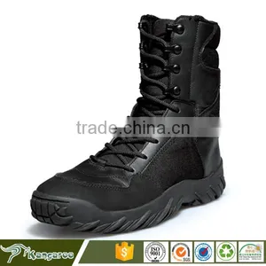 Black Military Combat Mountaineering Boots thumbnail-3
