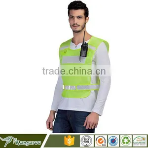 Yellow Pink Hi Vis Safety Workwear Vest thumbnail-3