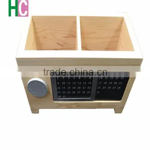 2016 New Design Wooden Pen Holder Islamic Calendar Gift Wooden Craft thumbnail-1