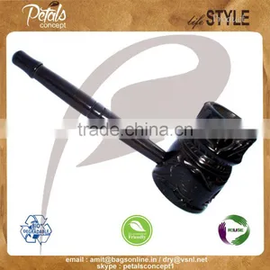 2017 Creative Exclusive Wholeseller of Ebony Wood Smoking Pipe by Petals Concept thumbnail-1