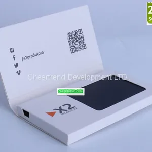 2.4 To 10 Inch Video Mailer Card A4 / A5 Mp3 / Mp4 Customize Lcd Screen thumbnail-1