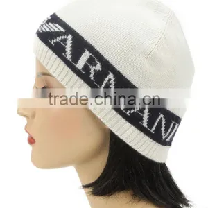 100% Acylic Cottonacrylic Beanie Printing Knit Hats/winter Caps thumbnail-6