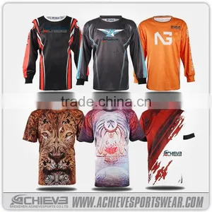 Sublimated Men Tee T Shirt, Made %100 Polyester, Custom Printing thumbnail-1