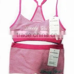 Seamless Girls' Underwear Suit (Camisole& Pant) thumbnail-1