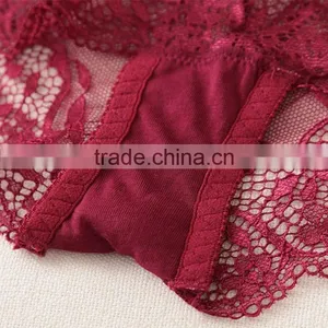 Custom Sexy Blue Bra Panty Set for Women thumbnail-6