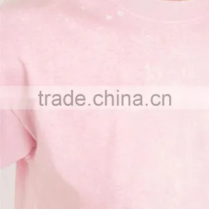 Mini t Shirts in Pink Girls High Neck New Model t Shirts Ladies Girl thumbnail-4